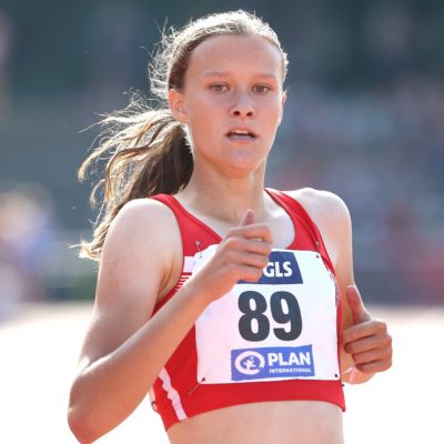 Marie Scheppan vom Trackteam BURG-WÄCHTER